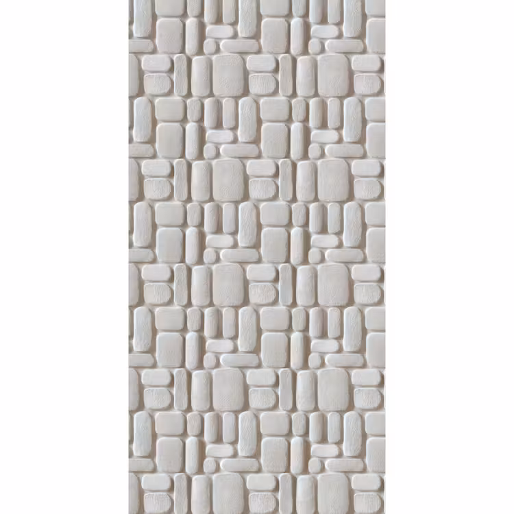 Behang - Reliëf - Structuur - Wit — 2
