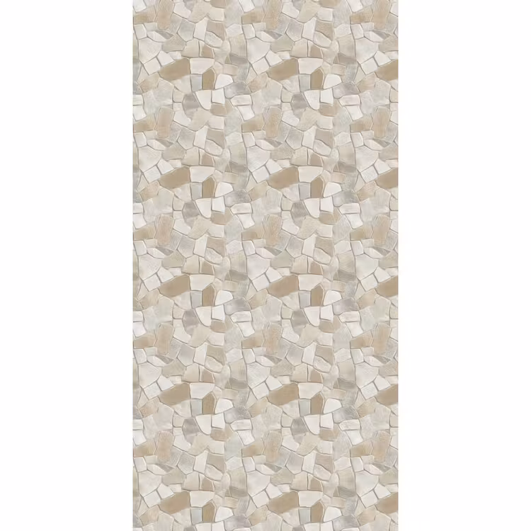 Behang - Mozaïek - Stenen - Beige — 2