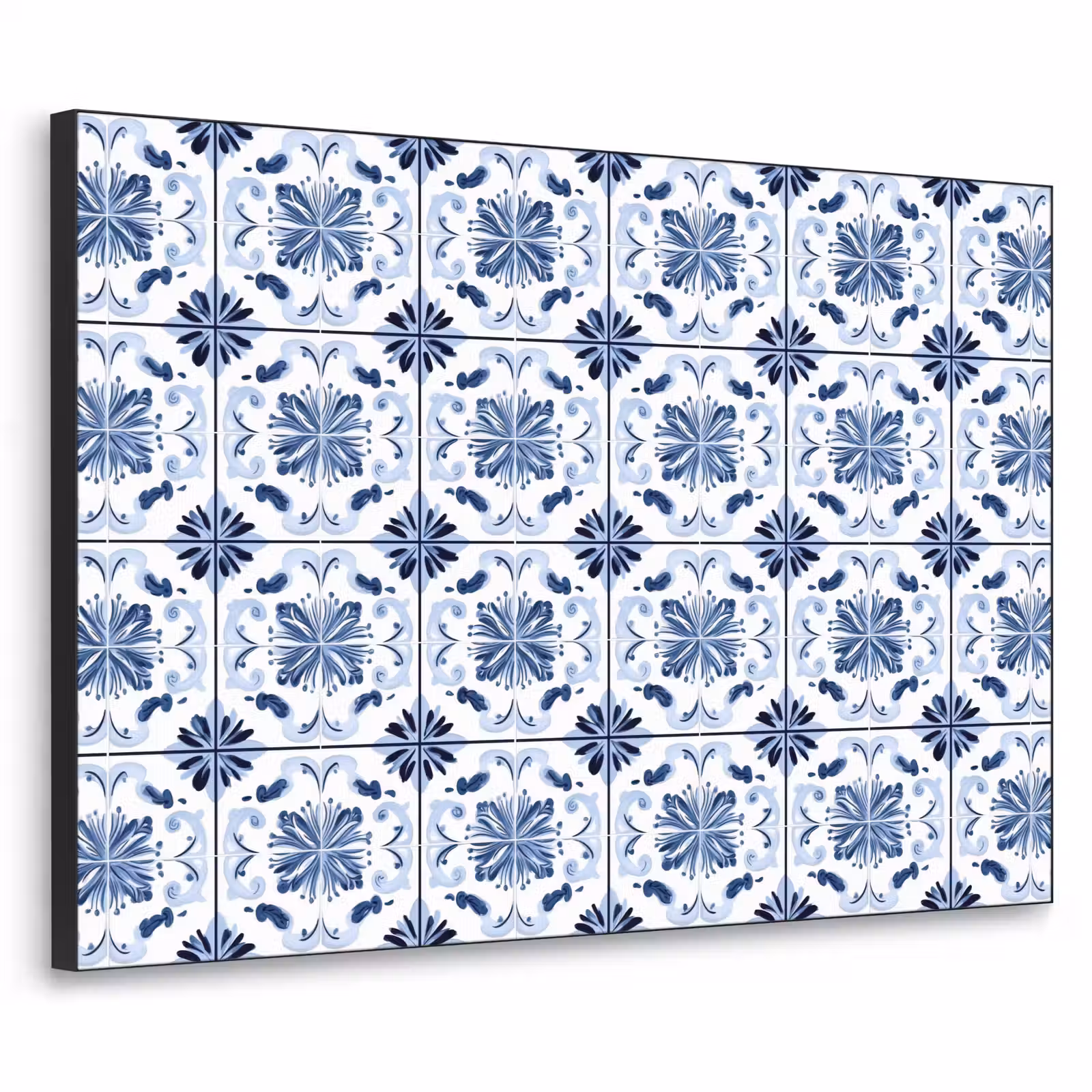 Art Frame - Patroon - Tegel - Blauw — 1