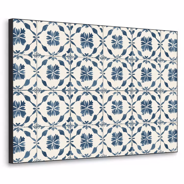Art Frame - Grafisch - Tegel - Blauw — 1