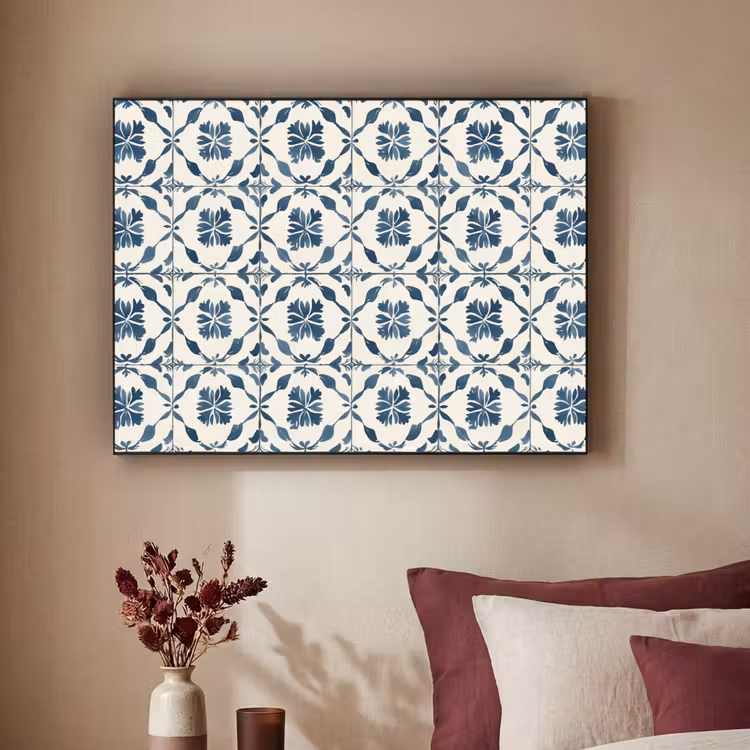 Art Frame - Grafisch - Tegel - Blauw — 3