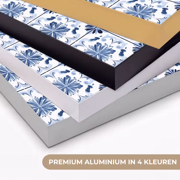 Art Frame - Patroon - Tegel - Blauw — 2