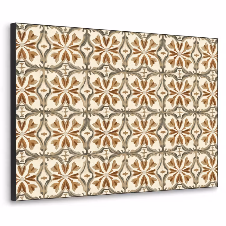 Art Frame - Siertegel - Patroon - Bruin — 1