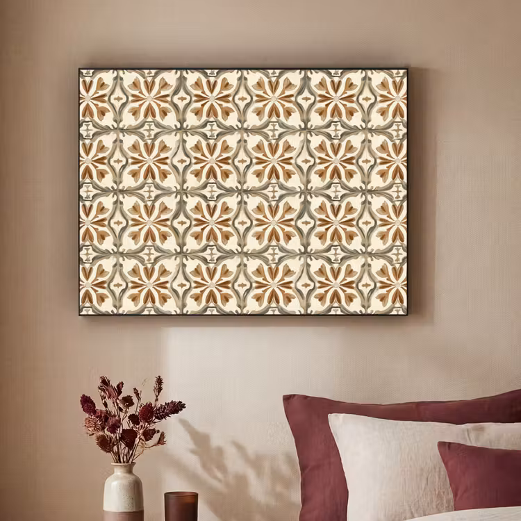 Art Frame - Siertegel - Patroon - Bruin — 3