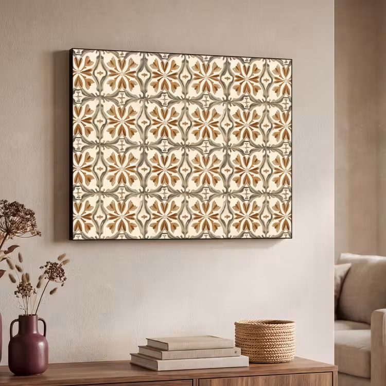 Art Frame - Siertegel - Patroon - Bruin — 7
