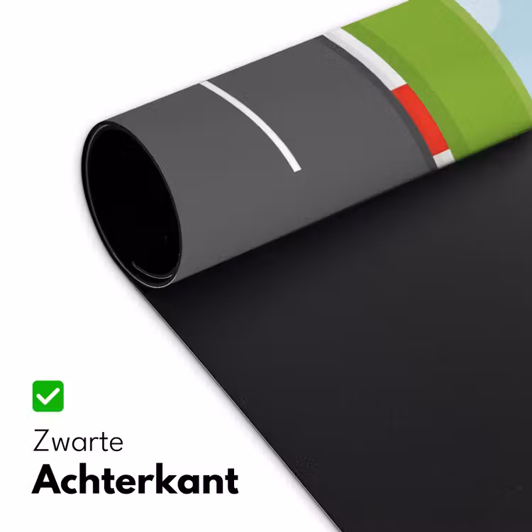 Bureau onderlegger - Racebaan - Illustratie - Sport - Kleurrijk — 5