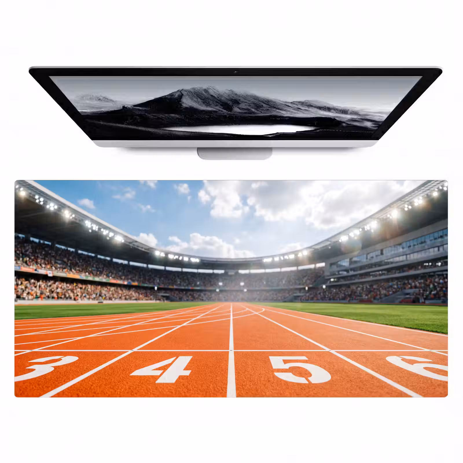 Bureau onderlegger - Sintelbaan - Stadion - Sport -Oranje — 1