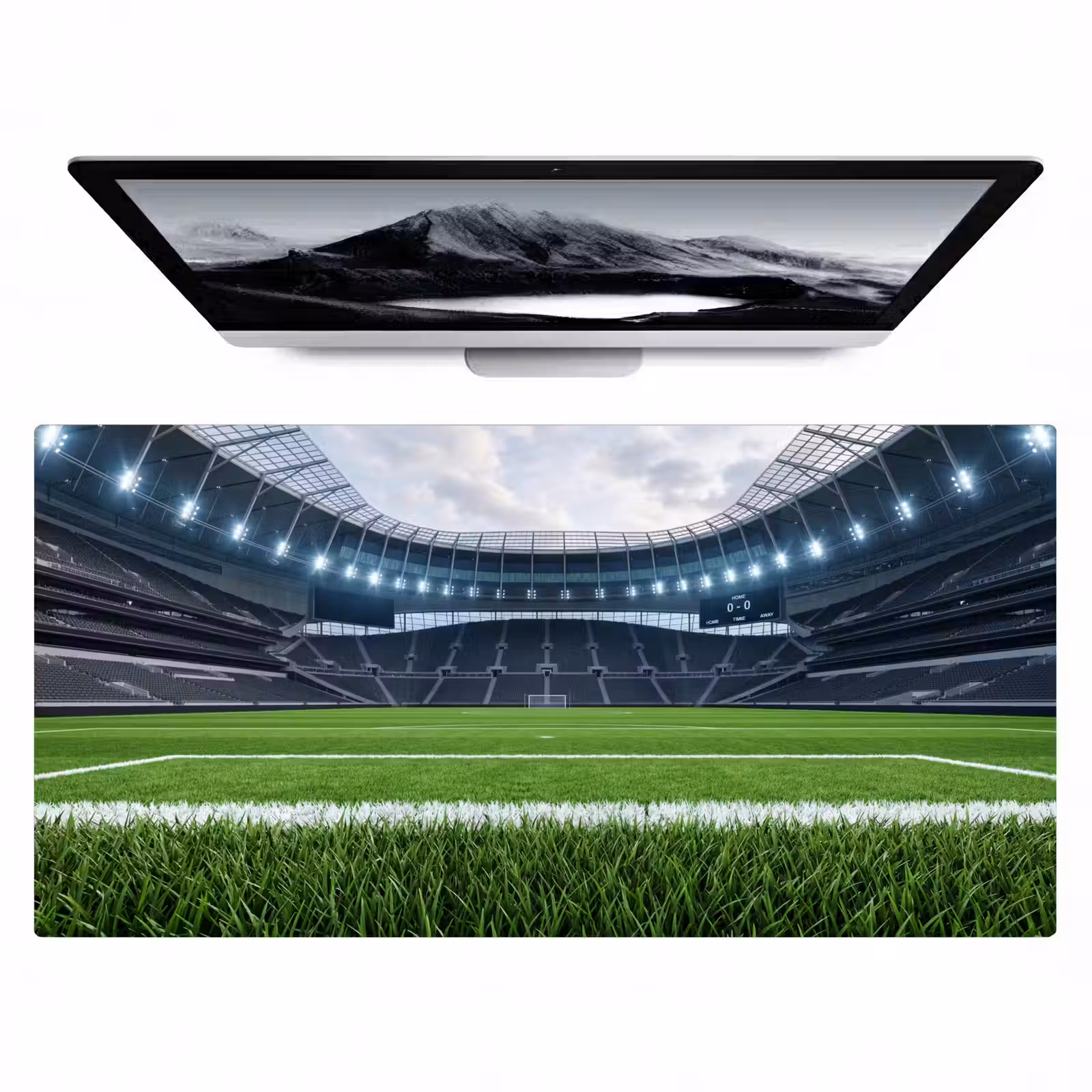 Bureau onderlegger - Voetbal - Stadion - Sport - Groen — 1
