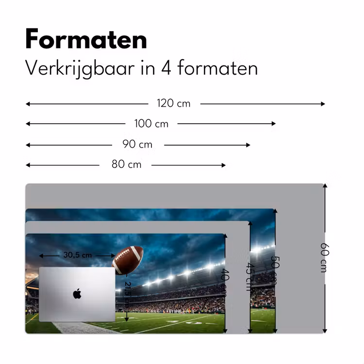 Bureau onderlegger - Football - Bal - Stadion - Sport — 8