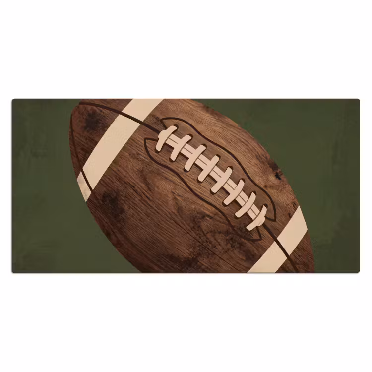 Bureau onderlegger - Football - Hout - Sport - Groen — 2
