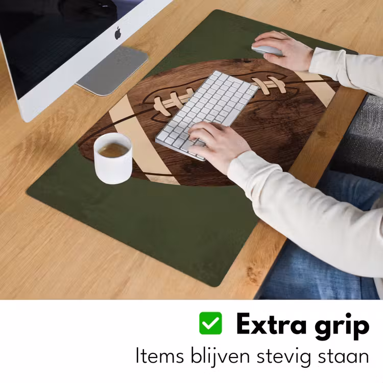Bureau onderlegger - Football - Hout - Sport - Groen — 6