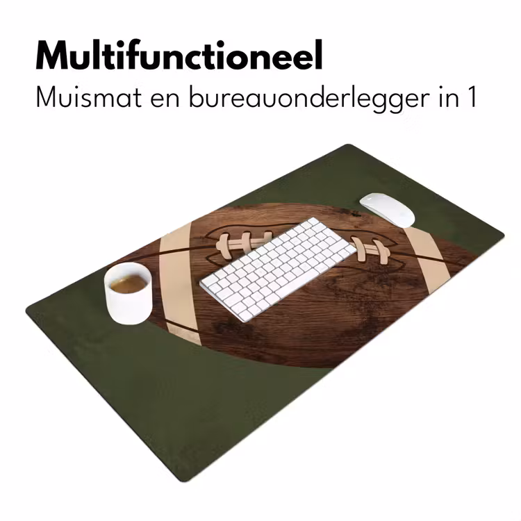 Bureau onderlegger - Football - Hout - Sport - Groen — 7