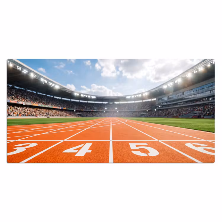 Bureau onderlegger - Sintelbaan - Stadion - Sport -Oranje — 2