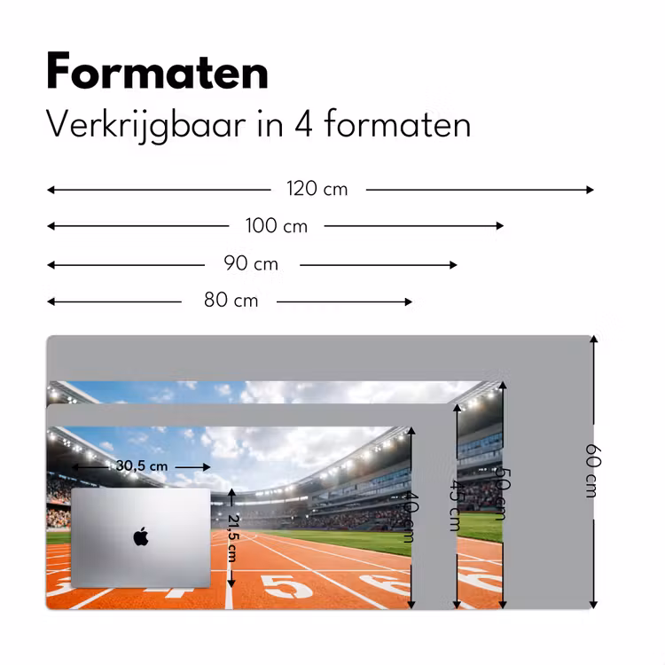 Bureau onderlegger - Sintelbaan - Stadion - Sport -Oranje — 8
