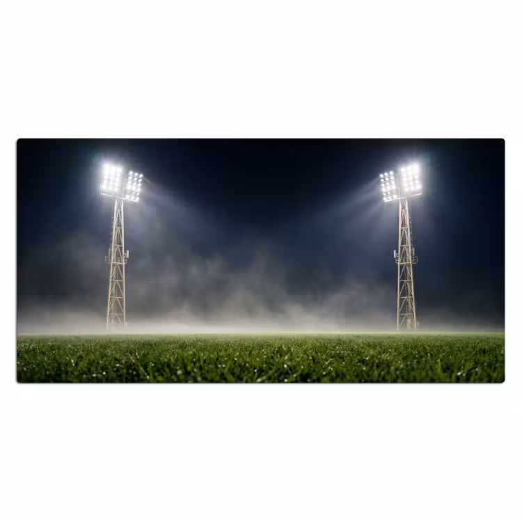 Bureau onderlegger - Stadion - Lichtmast - Sport - Nacht — 2