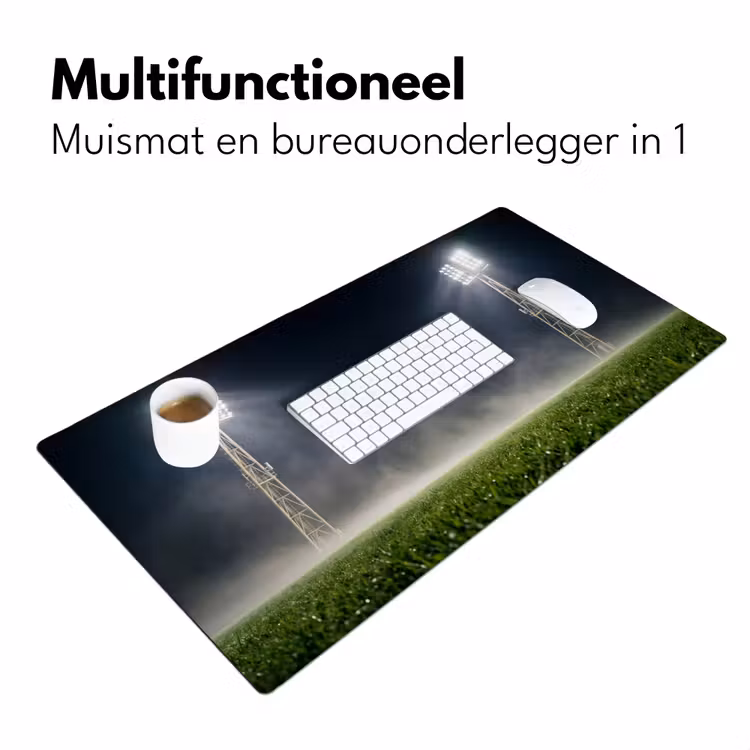 Bureau onderlegger - Stadion - Lichtmast - Sport - Nacht — 7
