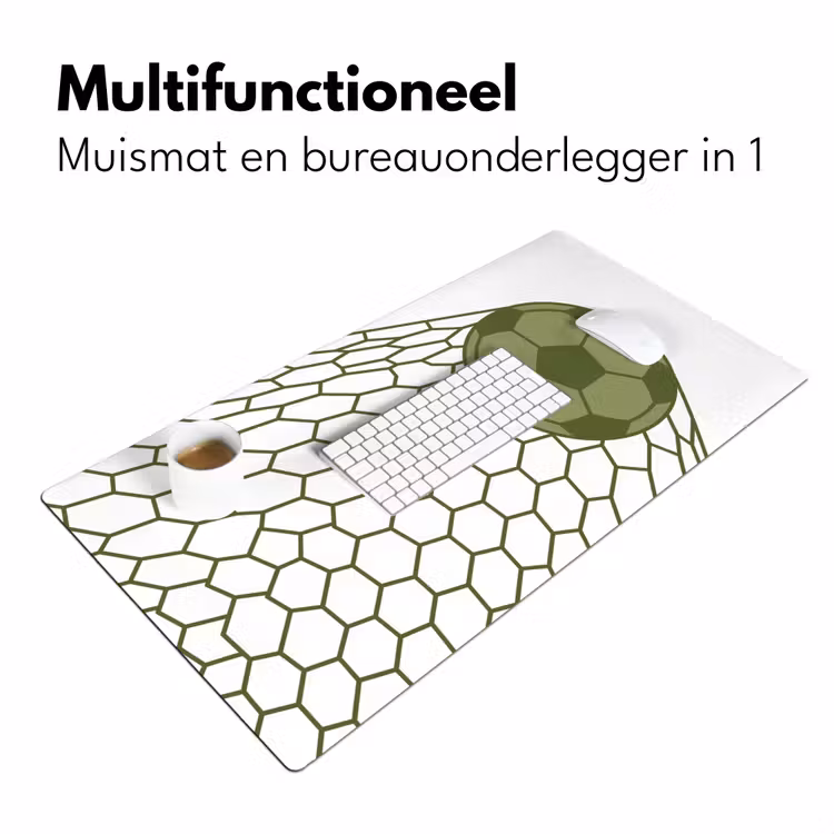 Bureau onderlegger - Voetbal - Goal - Sport - Groen — 7