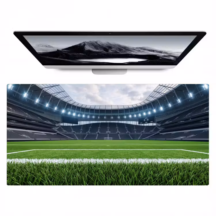 Bureau onderlegger - Voetbal - Stadion - Sport - Groen — 1