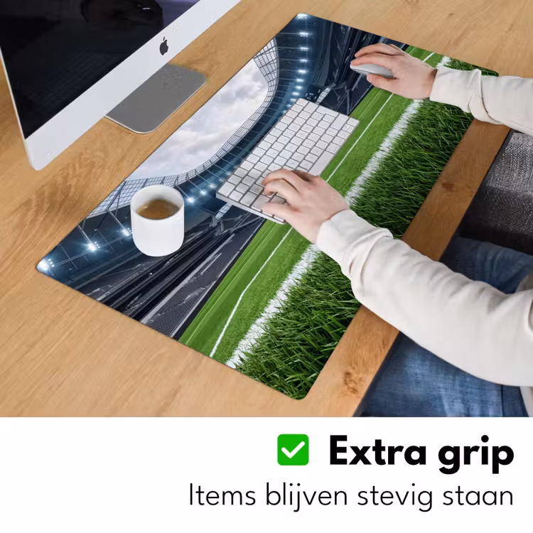 Bureau onderlegger - Voetbal - Stadion - Sport - Groen — 6