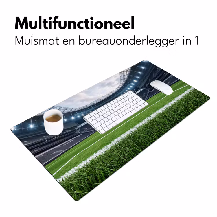 Bureau onderlegger - Voetbal - Stadion - Sport - Groen — 7