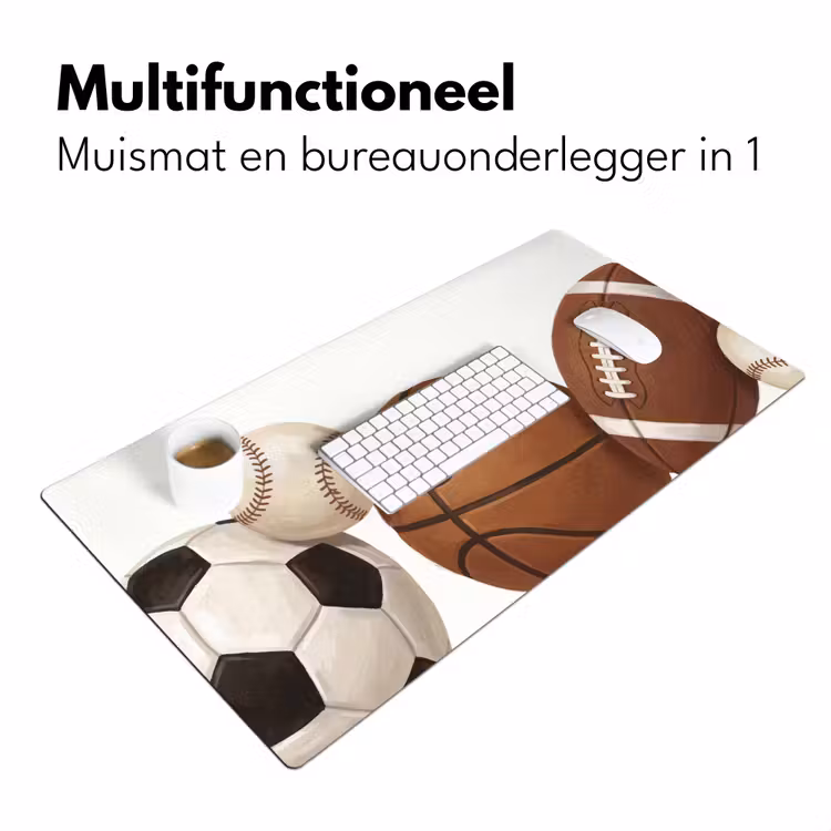 Bureau onderlegger - Sport - Ballen - Illustratie — 7
