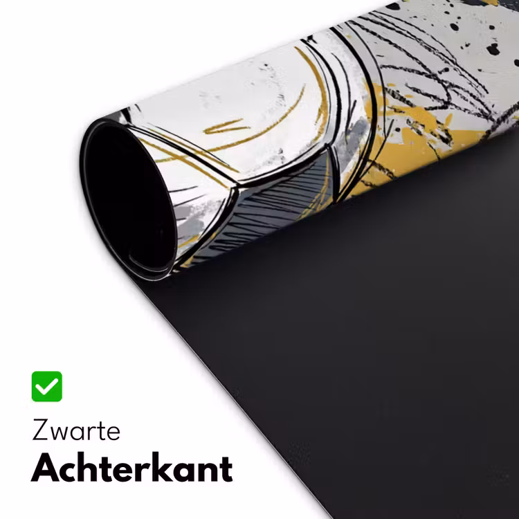 Bureau onderlegger - Voetbal - Abstract - Sport - Kleurrijk — 5