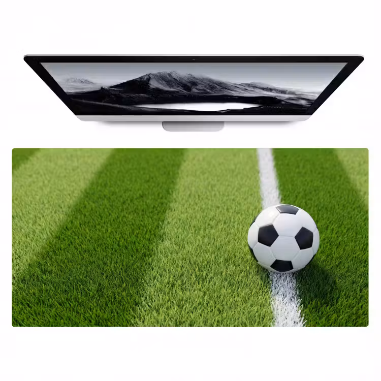 Bureau onderlegger - Voetbal - Grasveld - Sport - Groen — 1