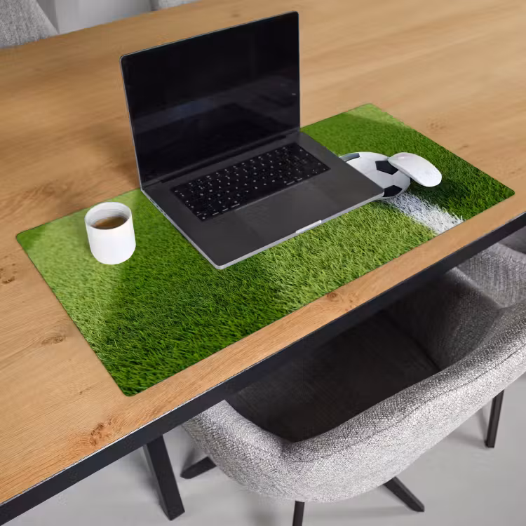 Bureau onderlegger - Voetbal - Grasveld - Sport - Groen — 3