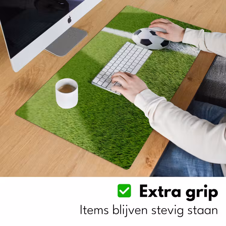 Bureau onderlegger - Voetbal - Grasveld - Sport - Groen — 6
