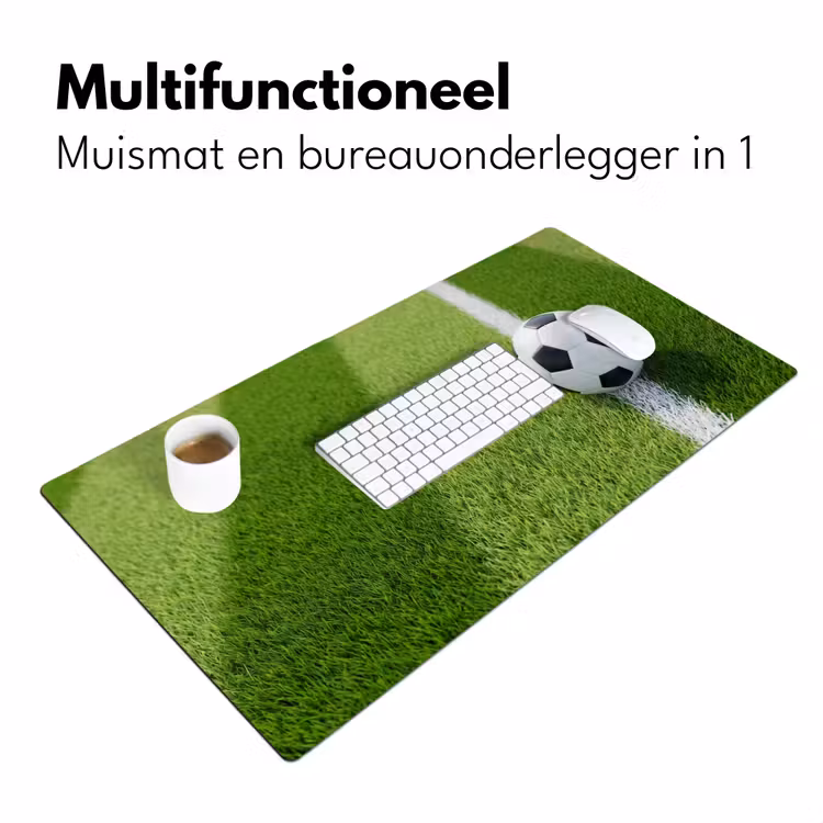 Bureau onderlegger - Voetbal - Grasveld - Sport - Groen — 7
