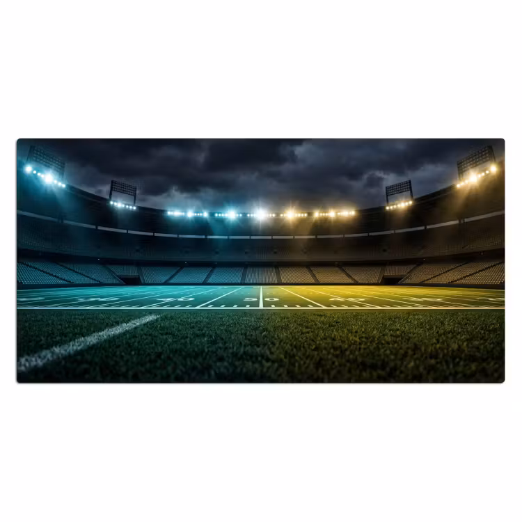 Bureau onderlegger - Voetbal - Stadion - Nacht - Modern — 2
