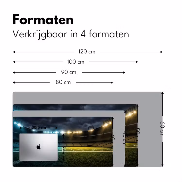 Bureau onderlegger - Voetbal - Stadion - Nacht - Modern — 8