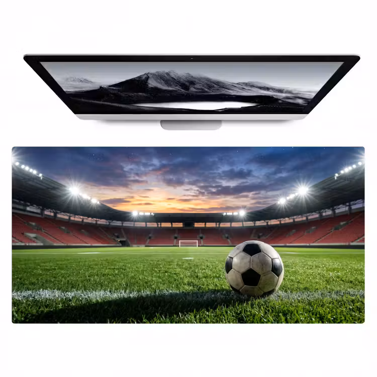 Bureau onderlegger - Voetbal - Stadion - Sport - Groen — 1