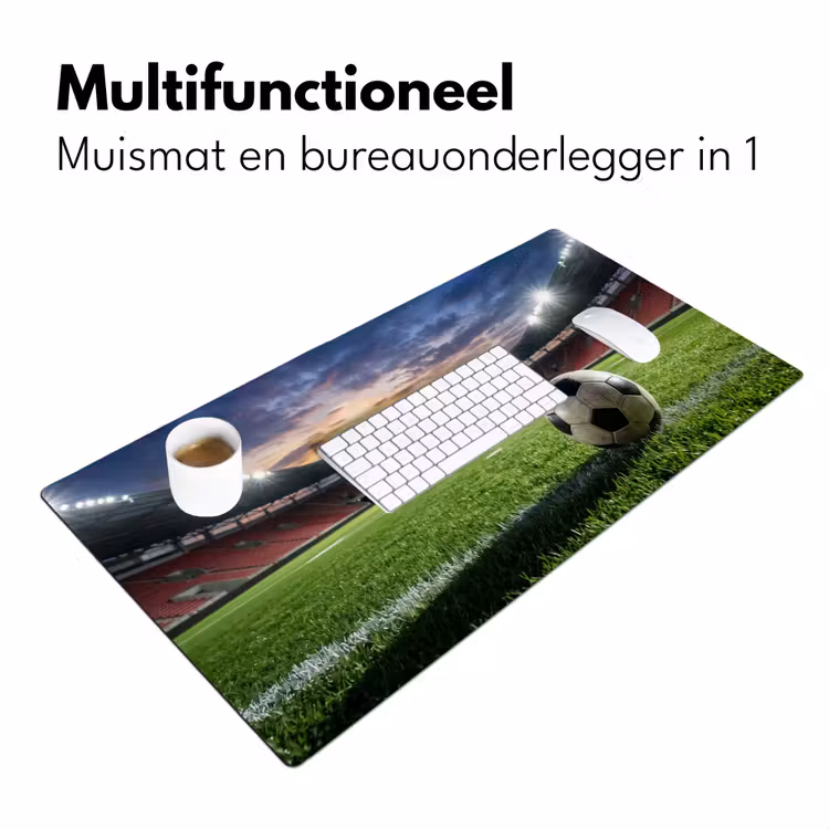 Bureau onderlegger - Voetbal - Stadion - Sport - Groen — 7