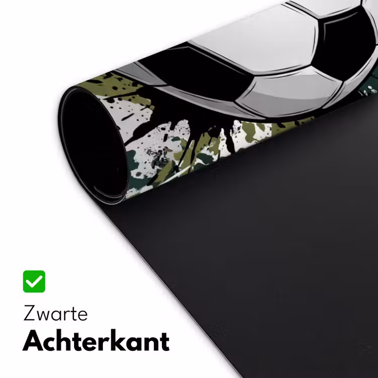 Bureau onderlegger - Voetbal - Verf - Spetters - Groen — 5