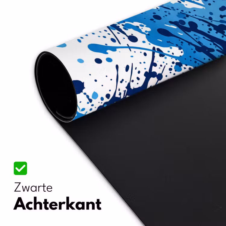 Bureau onderlegger - Voetballen - Verf - Sport - Blauw — 5