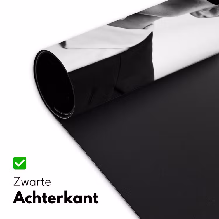 Bureau onderlegger - Portret - Pak - Roken - Zwart - Wit - Stoer — 5