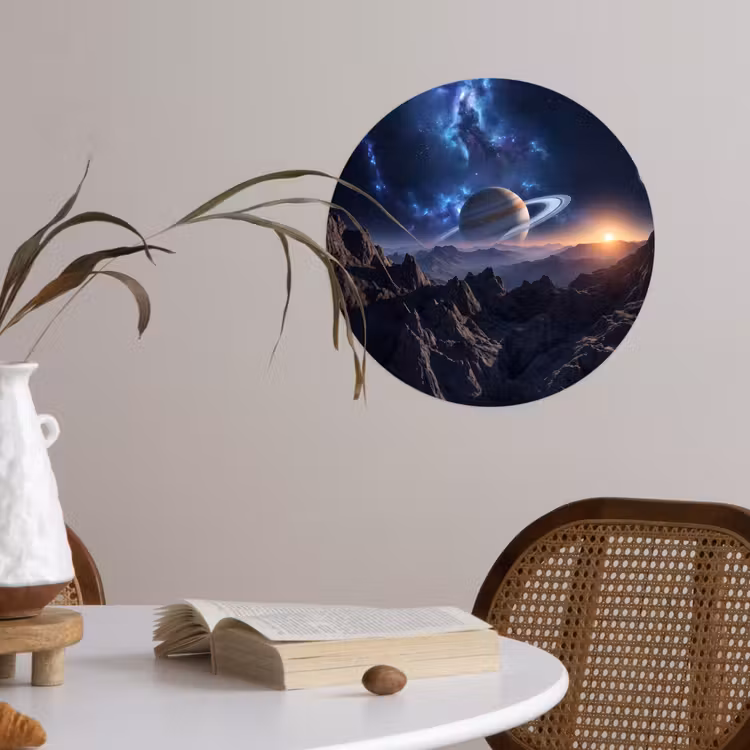 Behangcirkel - Fantasy - Kosmos - Landschap — 4