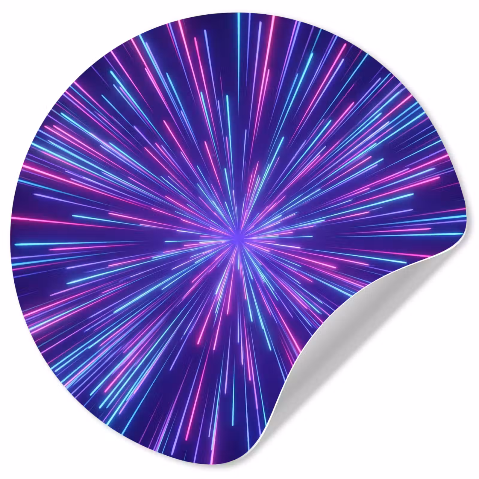 Behangcirkel - Dynamisch - Ruimte - Kleurrijk — 1