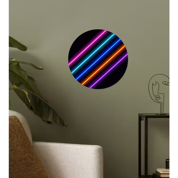 Behangcirkel - Esthetiek - Retro - Neon — 3