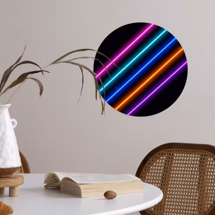 Behangcirkel - Esthetiek - Retro - Neon — 4