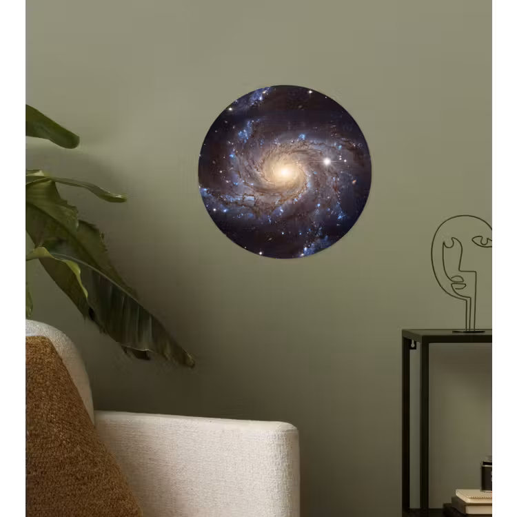 Behangcirkel - Kosmos - Sterrenstelsel - Donker — 3