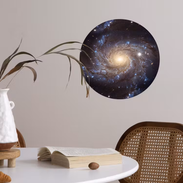 Behangcirkel - Kosmos - Sterrenstelsel - Donker — 4
