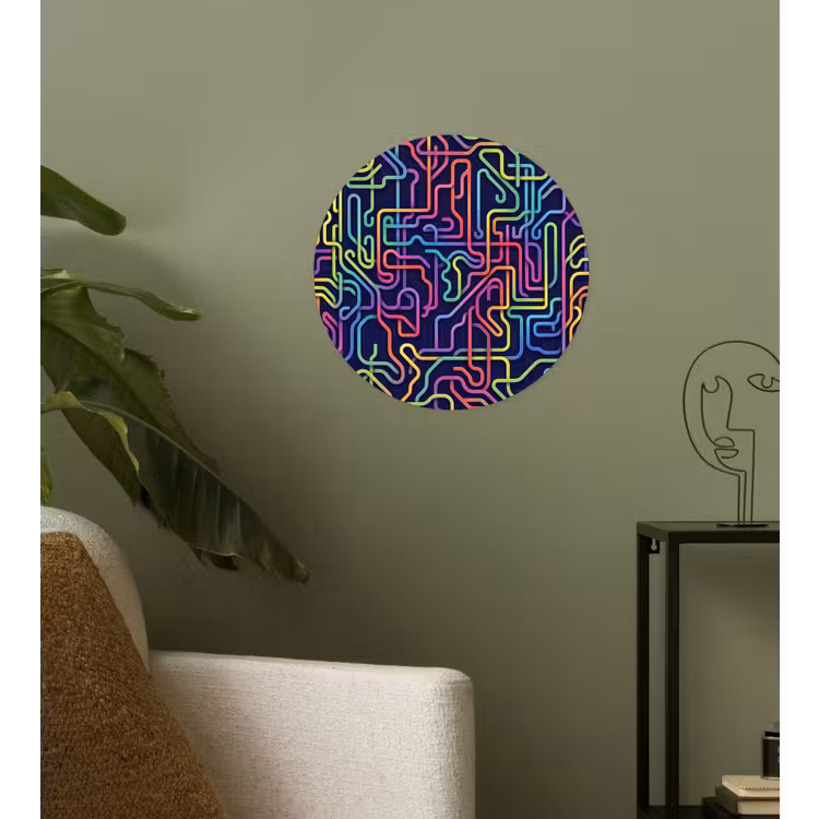 Behangcirkel - Retro - Abstract - Neon — 3