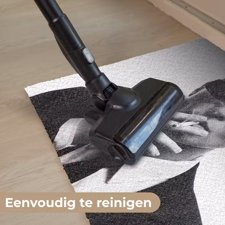 Deurmat - Portret - Pak - Roken - Zwart - Wit - Stoer — 9