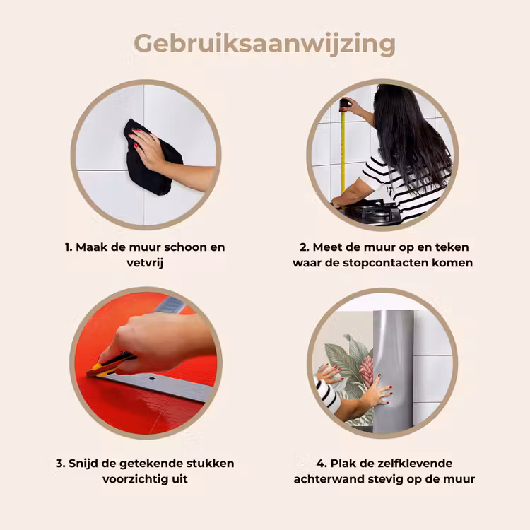Keuken achterwand - Tropisch - Planten - Modern - Groen — 7