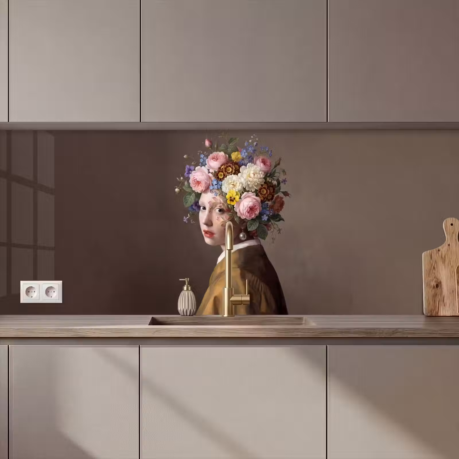 Keuken achterwand - Meesterwerk - Modern - Kleurrijk — 1