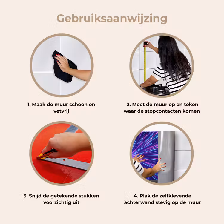 Keuken achterwand - Dynamisch - Ruimte - Kleurrijk — 7