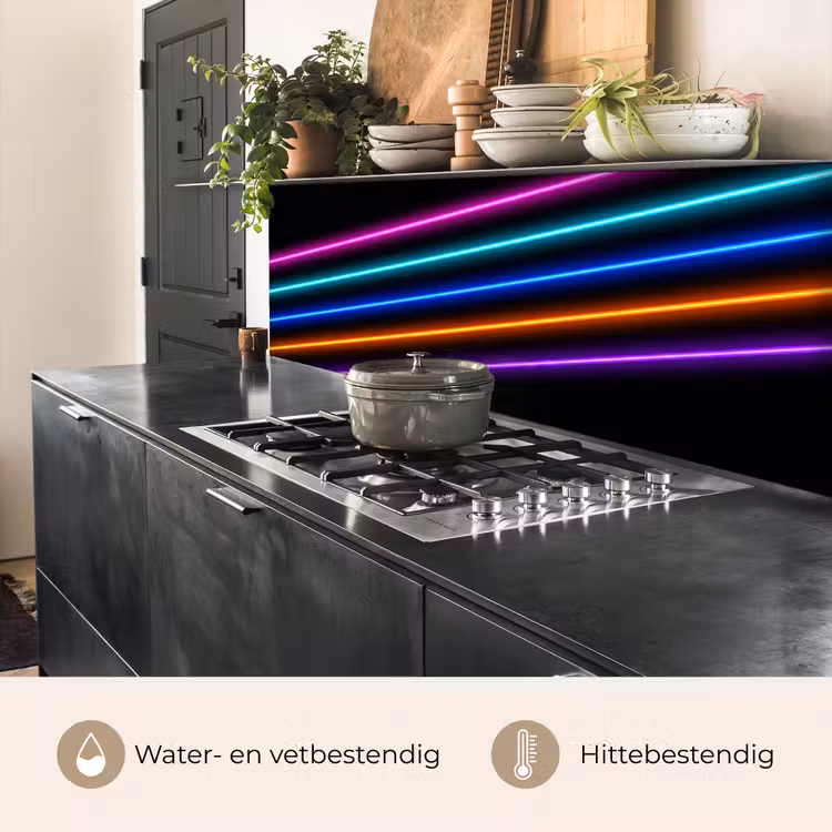 Keuken achterwand - Esthetiek - Retro - Neon — 3