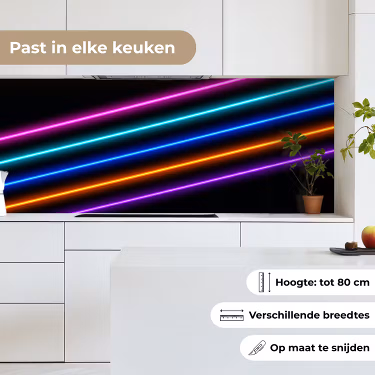 Keuken achterwand - Esthetiek - Retro - Neon — 4